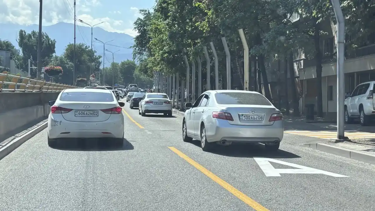 Петиция об отмене выделенной полосы для автобусов на улице Саина в Алматы